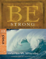 Be Strong (Joshua)_ Putting God - Warren W. Wiersbe (1).pdf
